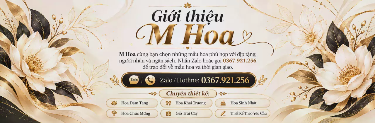 Ảnh bìa Shop hoa tươi Xã Tam Dương Phú Thọ - Tư vấn hoa theo từng dịp